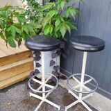 Two beautiful vintage bar stools