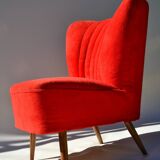 Red armchair 60s