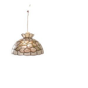 suspension en nacre « Pivoine »