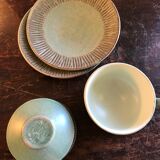 Pair ceramic cups