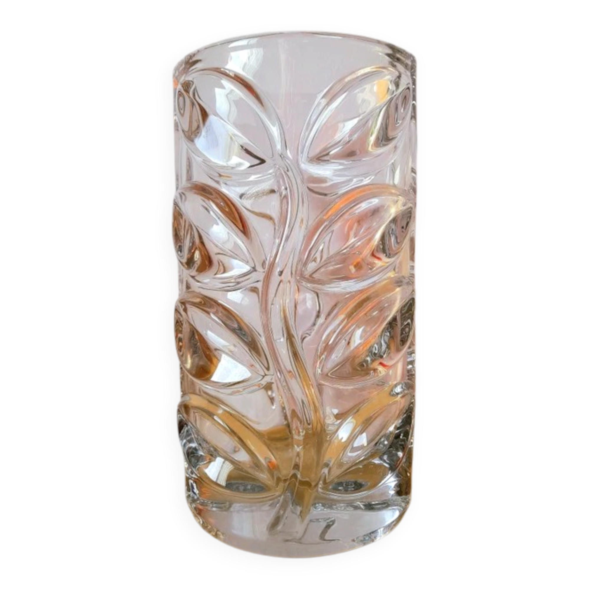 Crystal vase from Lorraine 1970