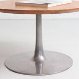 Vintage round coffee table duo