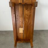 Solid elm wood coffee table 60s