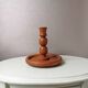 Vintage 70s wooden chandelier