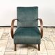 H 410 type C Armchair designed by Jindrich Halabala, 1940s, Czechoslovakia
