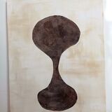 Abstract minimalist painting
