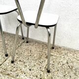 Set of two formica chairs
