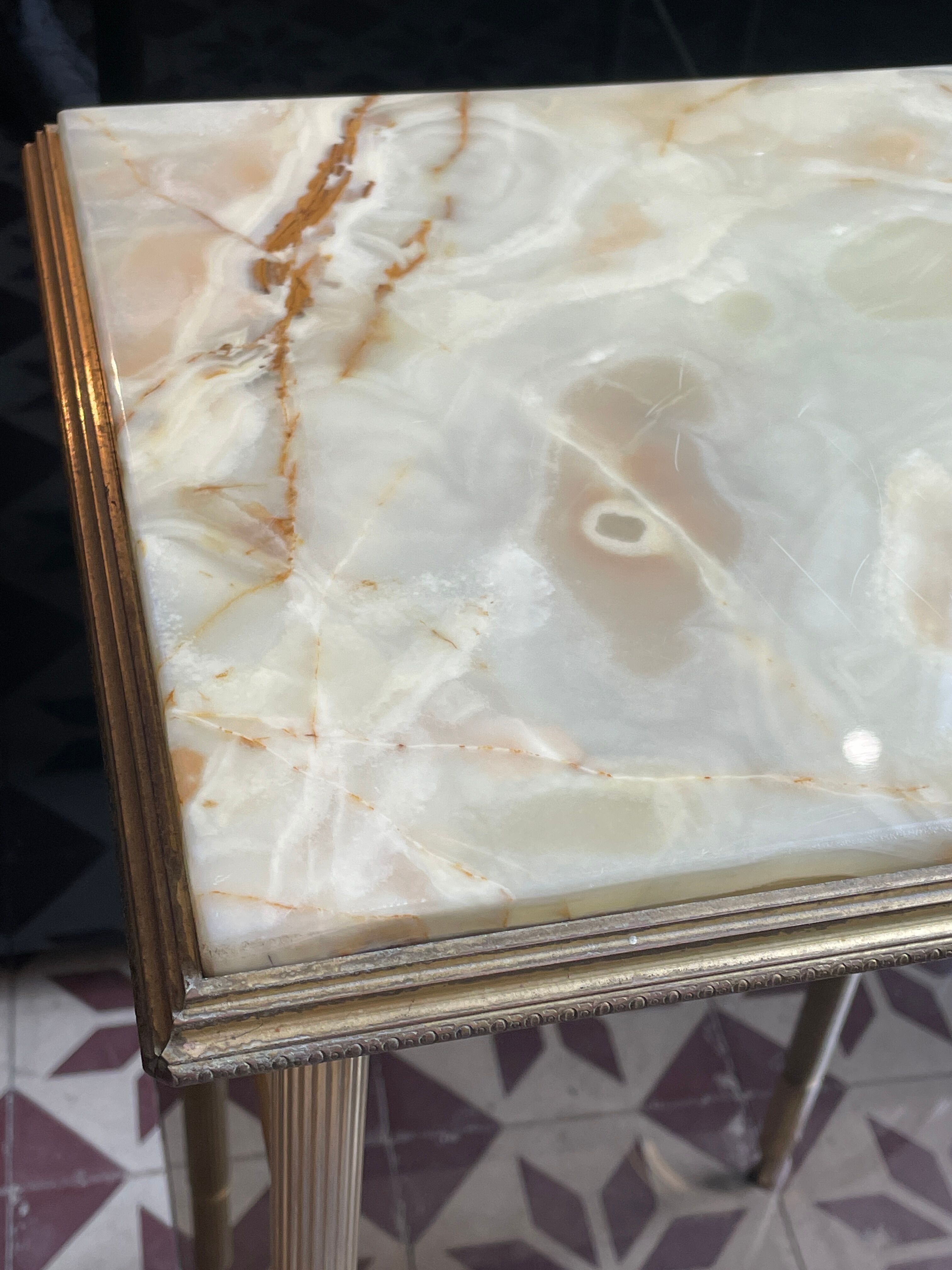 Marble table