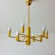 Vintage brass regency chandelier