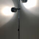 Floor lamp two spots of FAEL Luce, Italy 70s