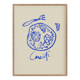 Naive Illustration giclee print, 50x70cm