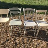 Set of mismatched chairs