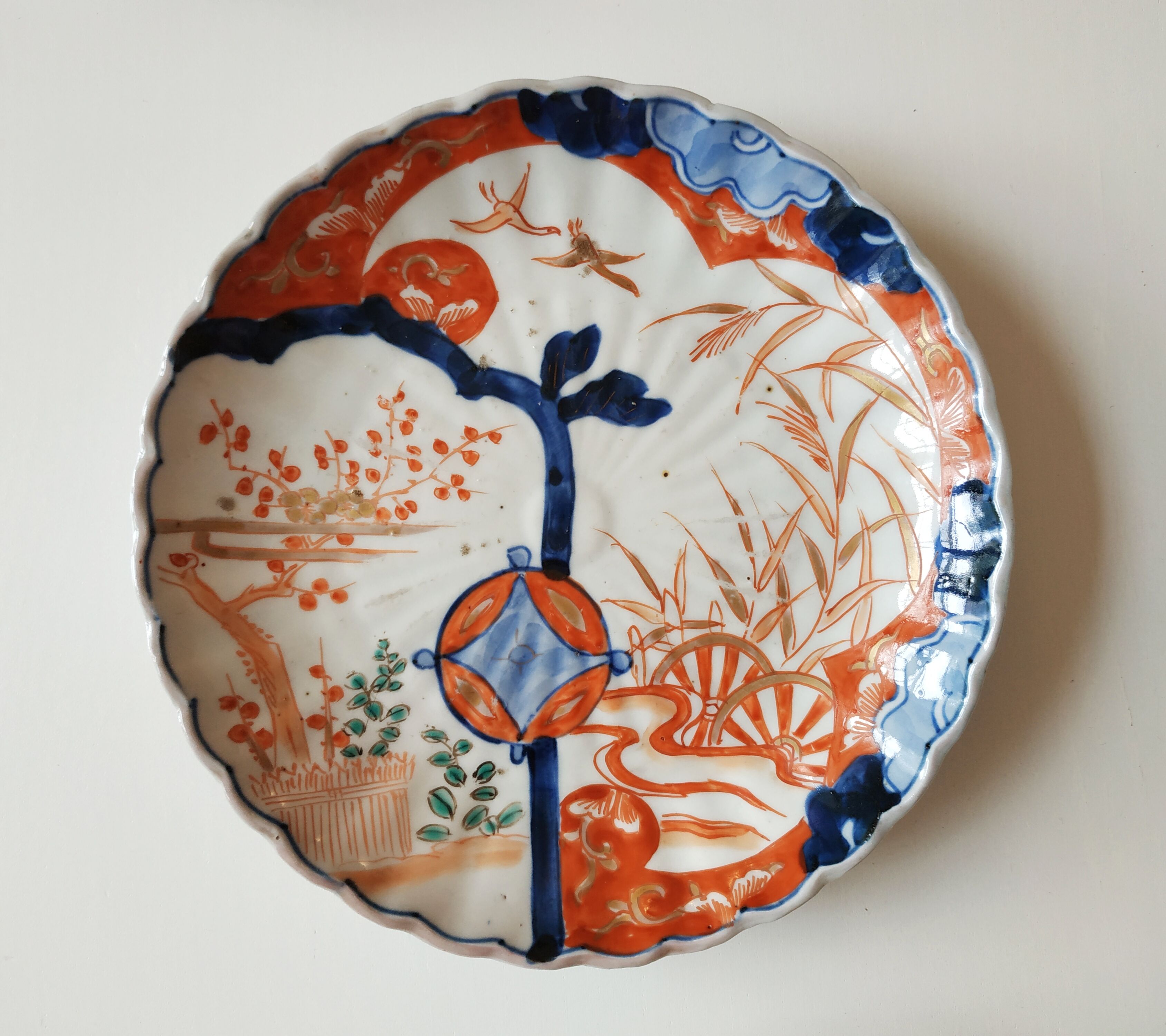 Lot de 4 assiettes Imari, Japon, période Meiji (1868-1912)