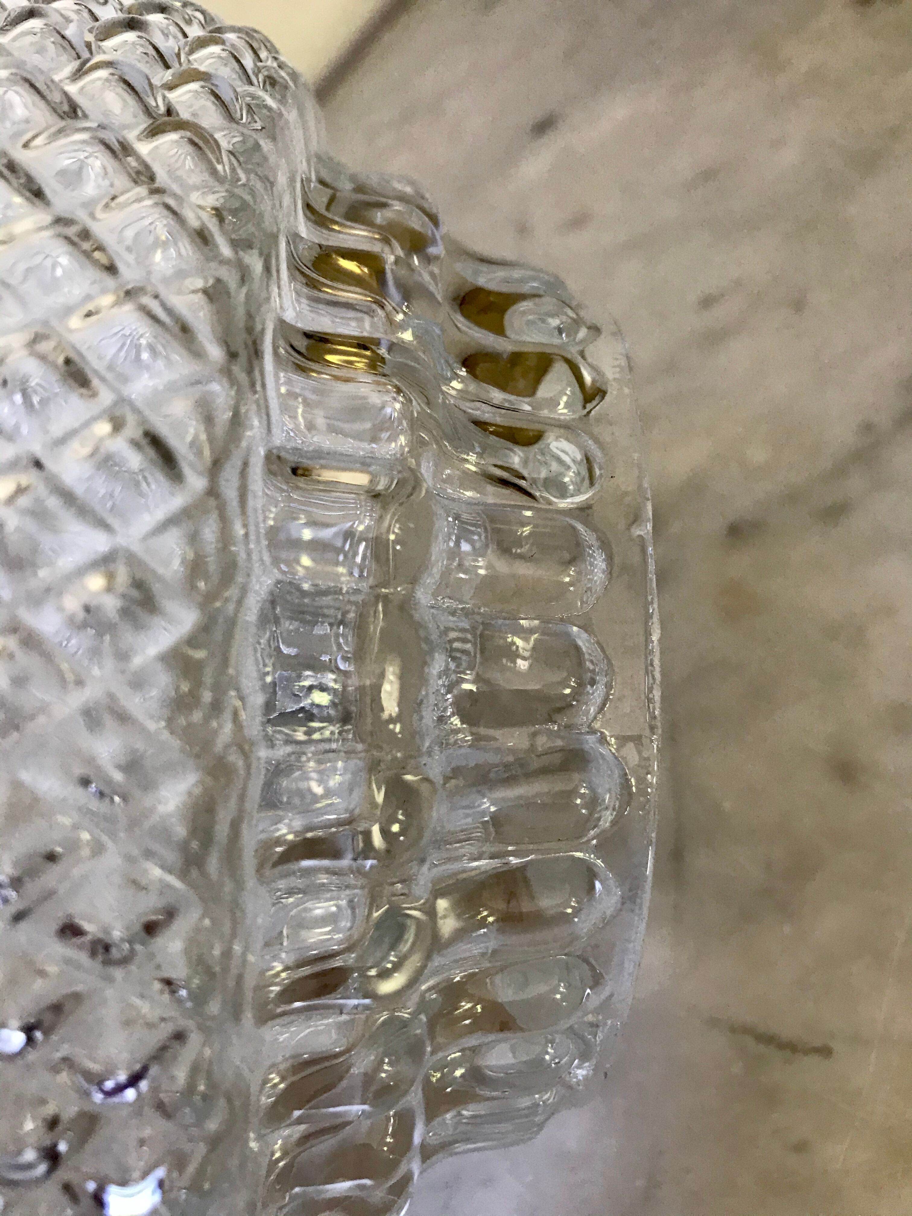 Vintage glass hanging