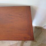 4-drawer chest of drawers - empire style - with detached columns - mahogany-bronze stain