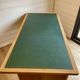 Vintage Mid-Century brass sabot ministerial/management desk