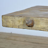 Vintage oak butcher's farmtable, 1930s