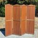 1930s bistro screen with slats