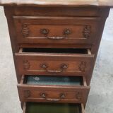 Ancien chiffonnier 4 tiroirs
