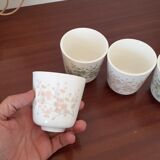 4 tasses à café style japonais
