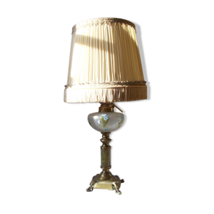 lampe à huile électrifiée, en