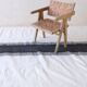 Black and White Kilim Rug - 303 x 205 cm