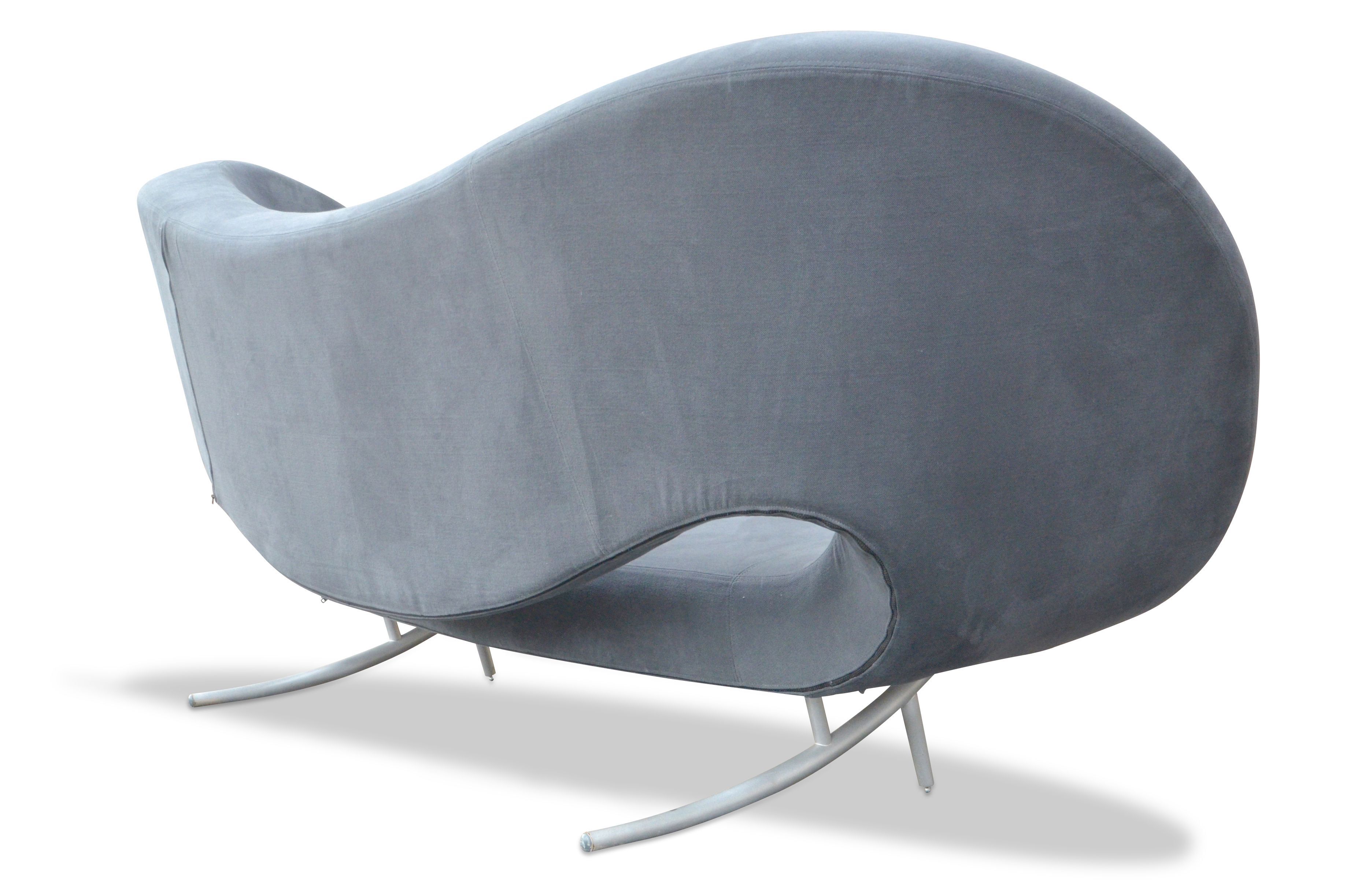 Beautiful sofa "Victoria and Albert" by Ron Arad for Moroso retaped