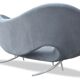Beautiful sofa "Victoria and Albert" by Ron Arad for Moroso retaped
