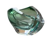 Val Saint Lambert Vintage Glass Ashtray