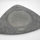 Old zinc flower pot saucer tin old zinc flower pot base