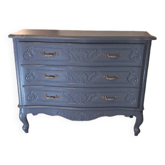 Restored Louis XV style chest of drawers