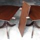 English table with extension