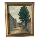 Paysage de 1921 signé
