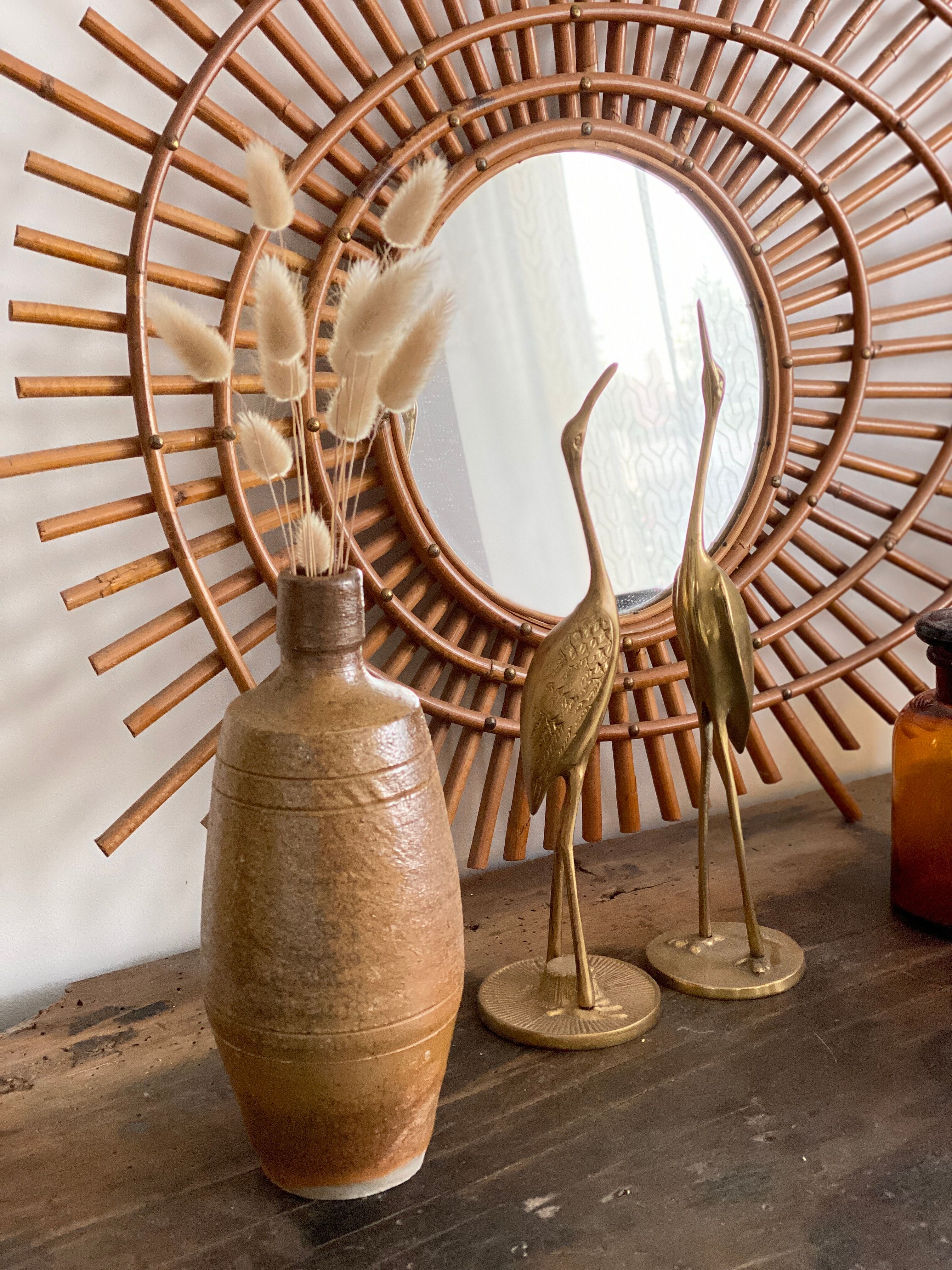 Vintage stoneware vase