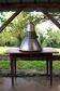 Large vintage industrial light fixture pendant light