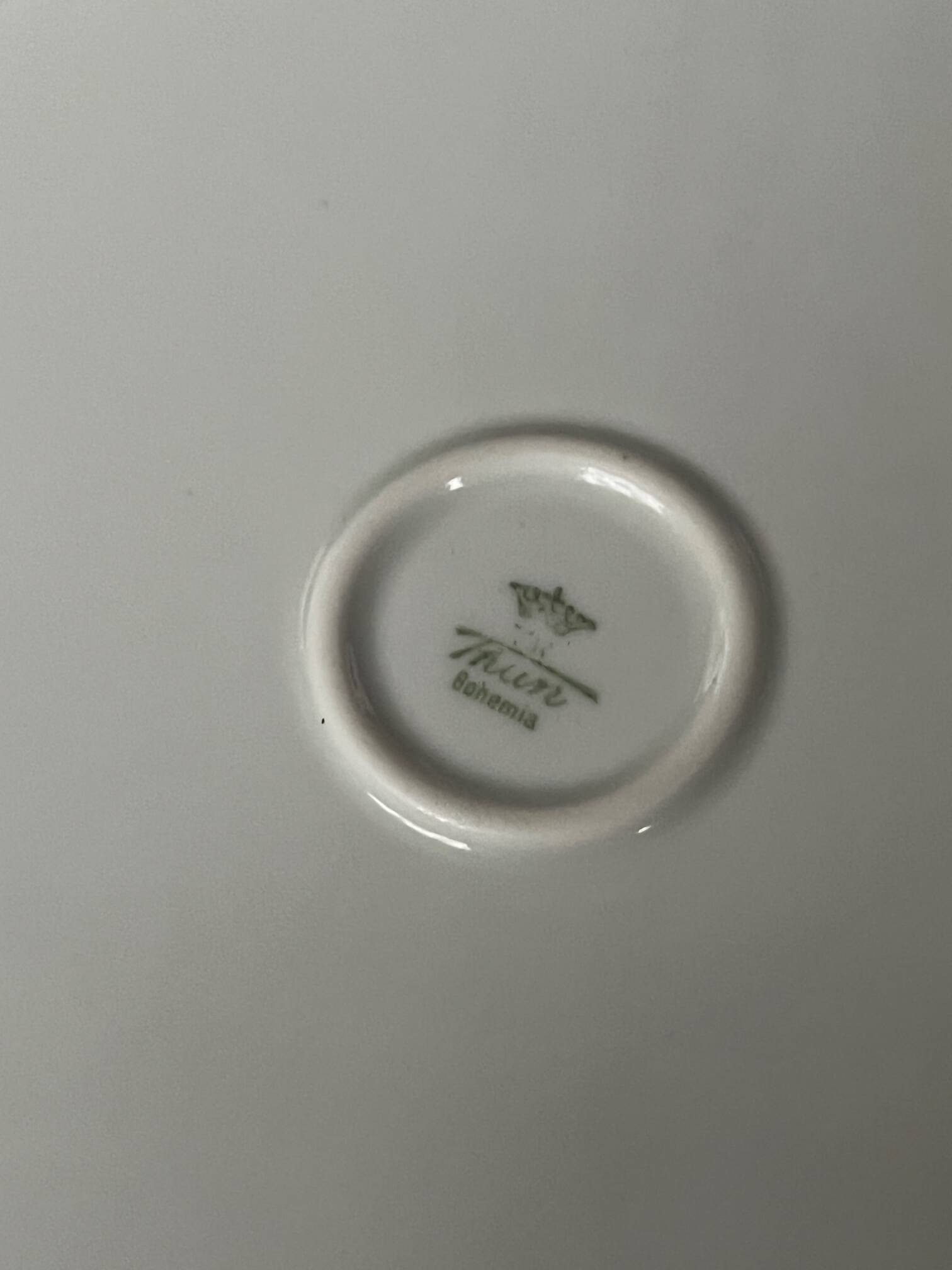 Thun. Bohemia. Dinner service for 12 people.