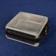 Jacques Adnet Hand-Stitched Leather Ashtray, France 1950