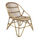 1960s Alan Fuchs Rattan Lounge Chair by Uluv, Czechoslovakia