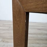1960s coffee table by Afra and Tobia Scarpa for Cassina with smoked glass