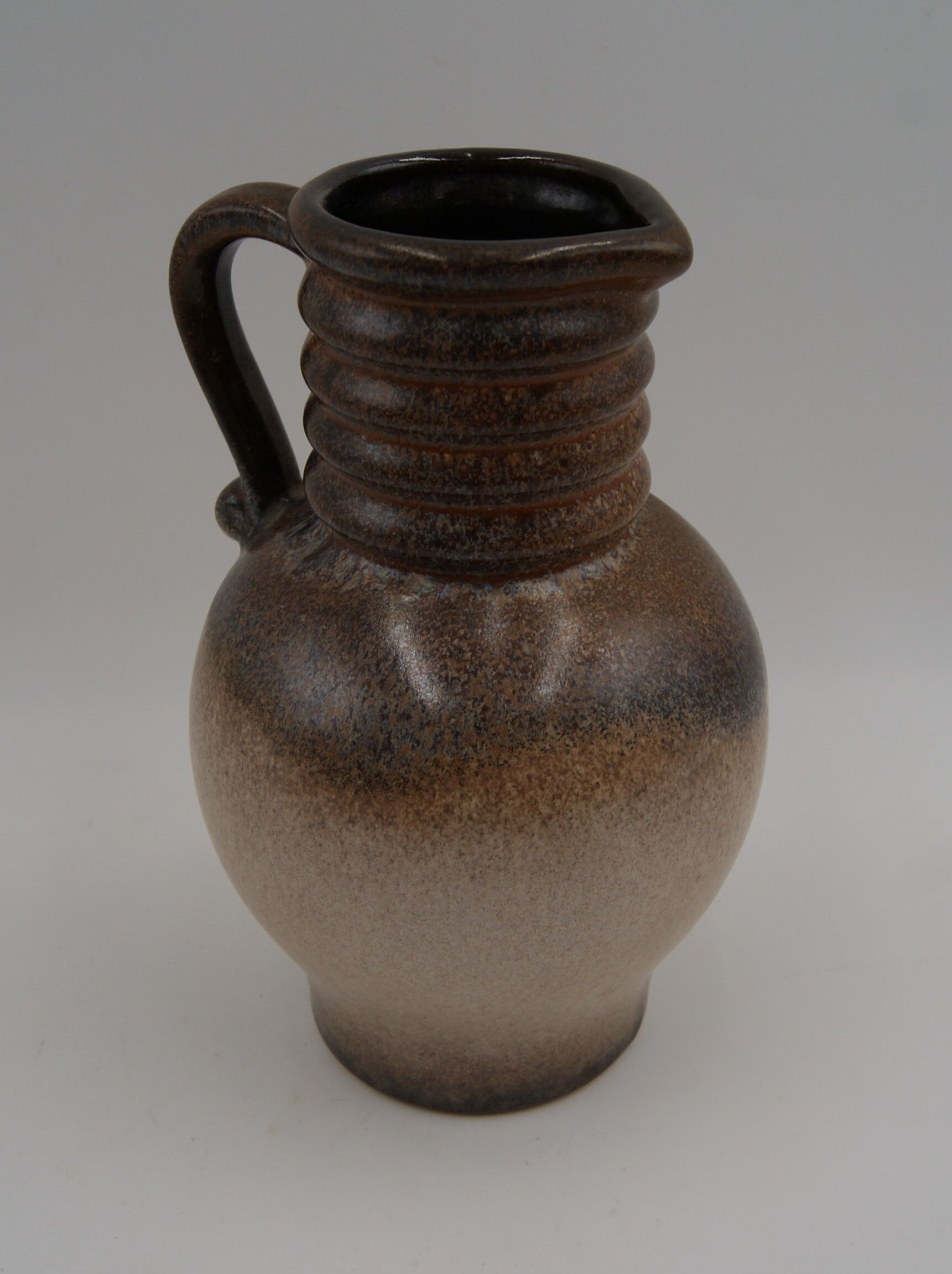Vintage Germany ceramic handle vase