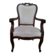 Fauteuil ancien Louis Philippe en palissandre