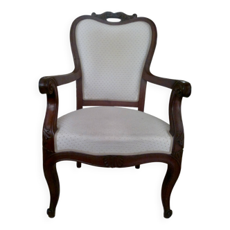 Antique Louis Philippe armchair in rosewood