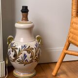 Vintage ceramic lamp foot
