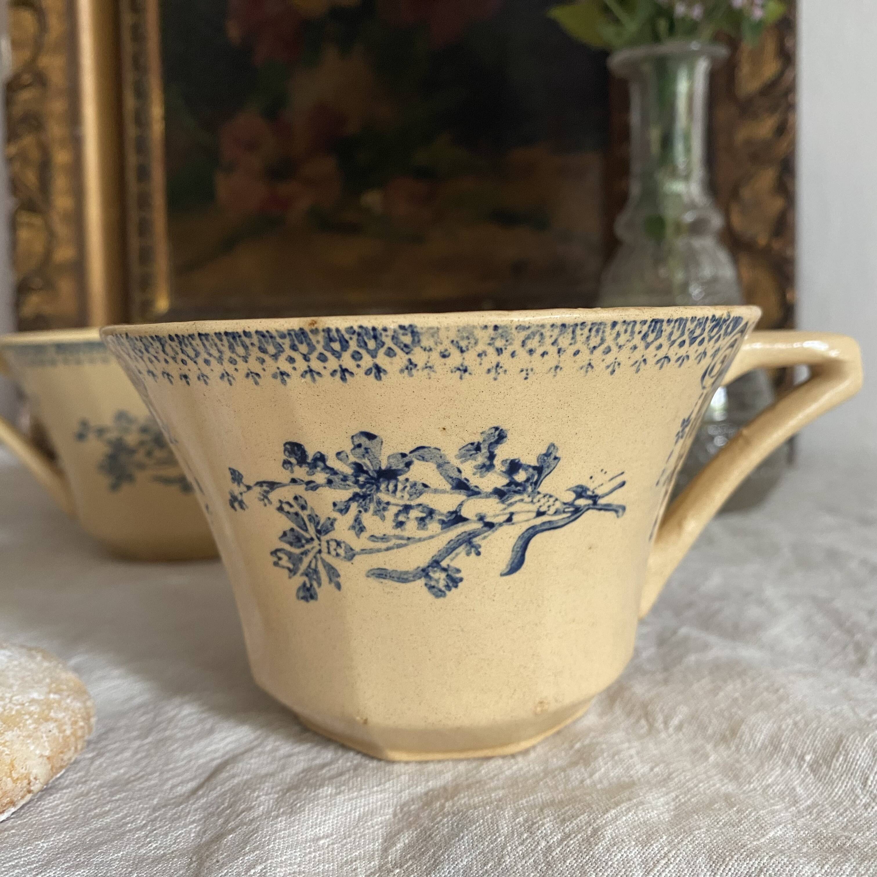 Antique St Amand cups