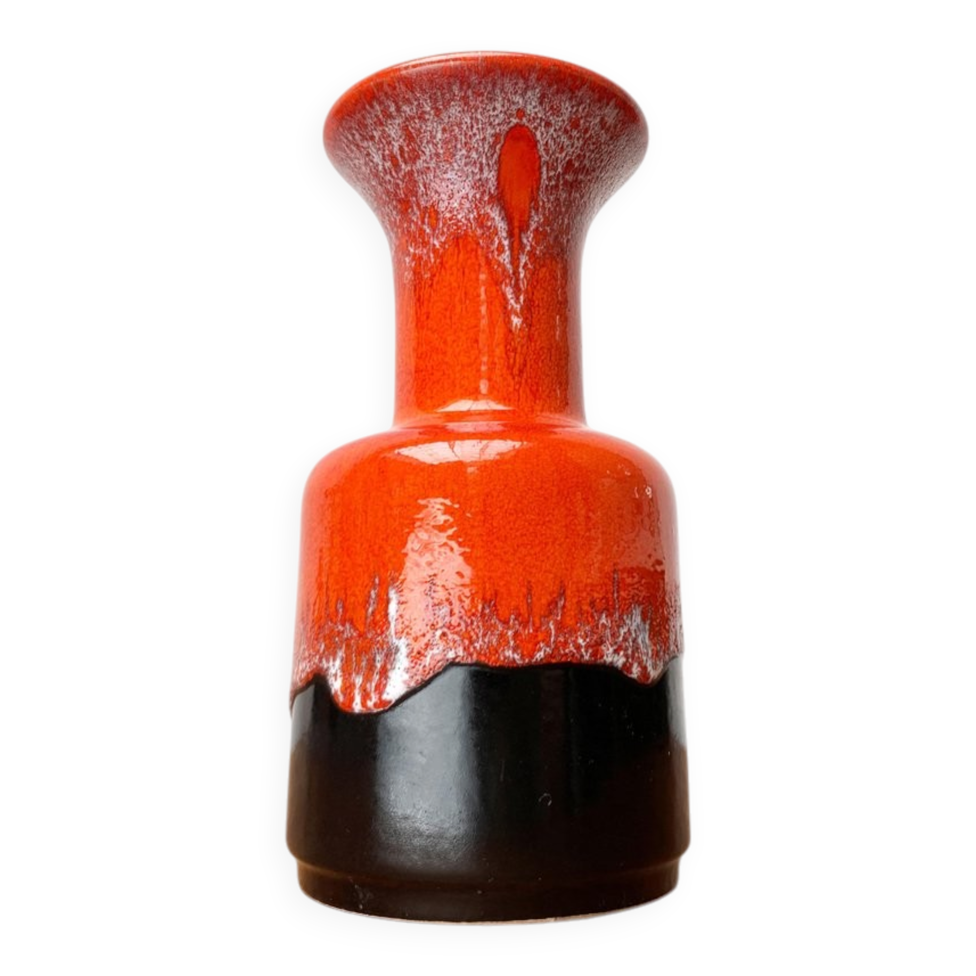 Vintage Ceramic Vase West German WGP by Jasba, 1970s