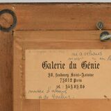 Jean Henri Chouppe (1817-1894) Watercolor - Mill near Orleans