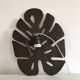 Philodendron brutalist sconce