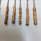 6 bamboo forks