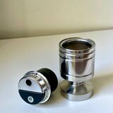 Briquet de table moderniste vintage en métal, Japon