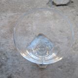 6 port or aperitif glasses 7cl Daum crystal with square base h 8.3cm